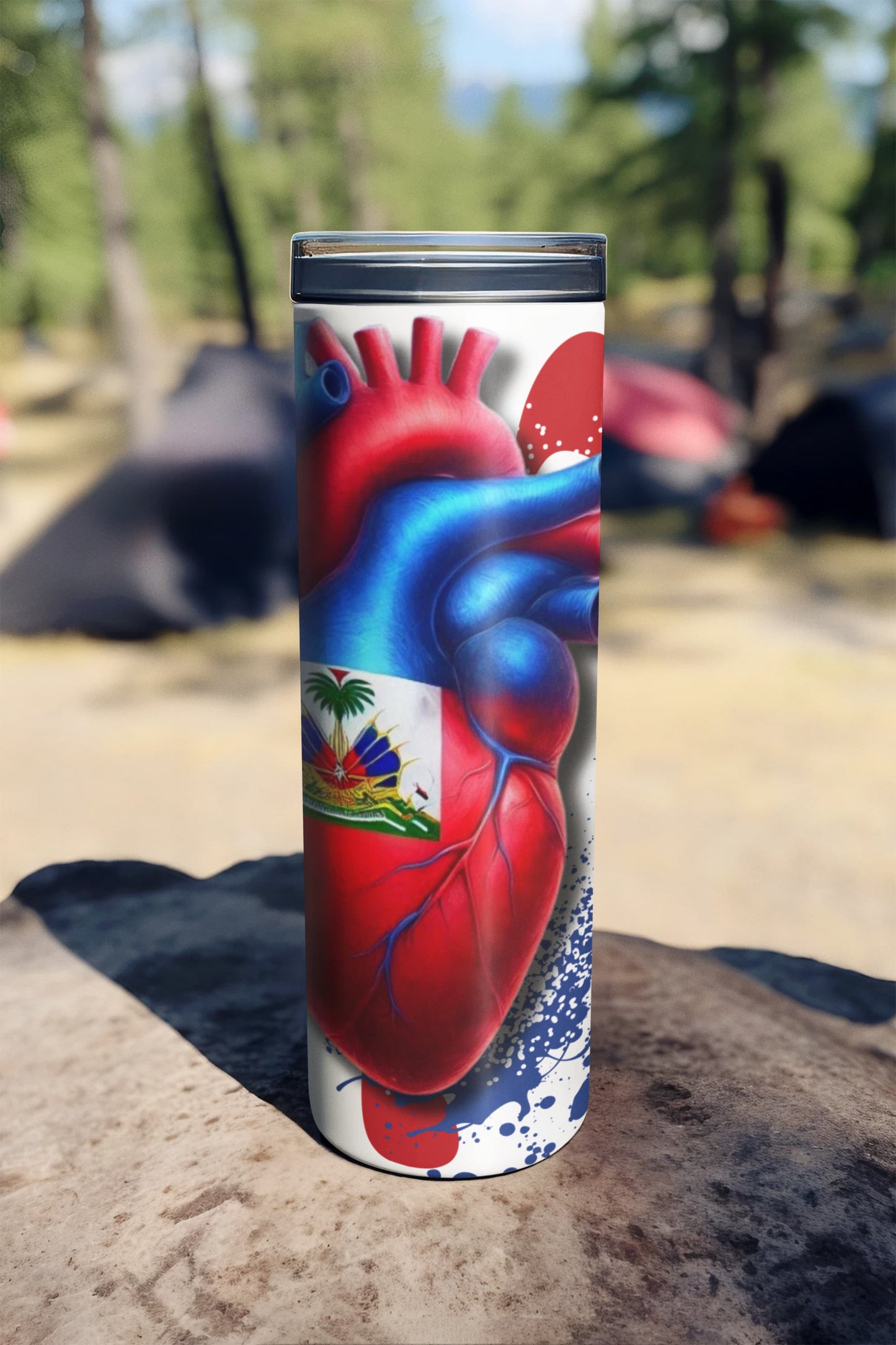 Haitian Flag Day Tumbler