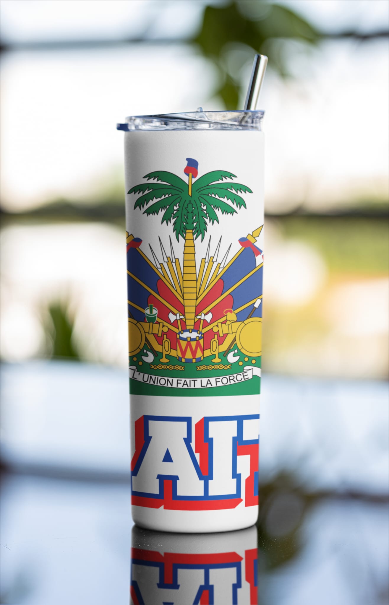 Haitian Flag Day Tumbler