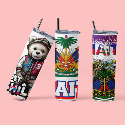 Haitian Flag Day Tumbler